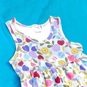 Baby Nay Brand Vintage Little Girl Floral Dress Spring Summer Outfit